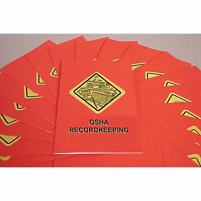 Book/Booklet OSHA Recordkeeping PK15