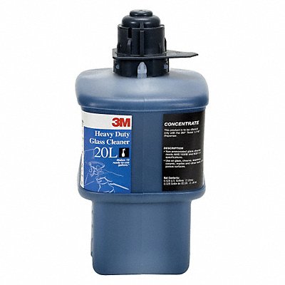 HeavyDuty Glass Cleaner Liquid 2L Bottle