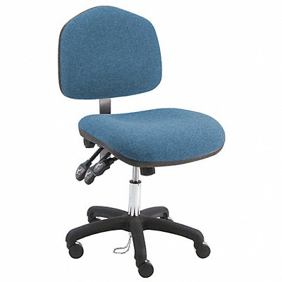 Ergonomic Chair Fabric Blue