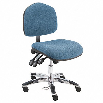 Ergonomic Chair Fabric Blue