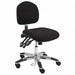 Ergonomic Chair Fabric Black