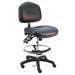 Ergonomic Chair Vinyl Black