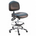 Ergonomic Chair Vinyl Black