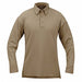 Tactical Polo XL Long Sleeve Silver Tan
