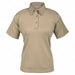 Tactical Polo S Short Sleeve Silver Tan