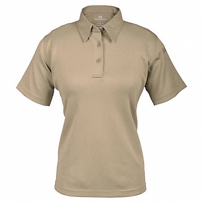 Tactical Polo XL Short Sleeve Silver Tan