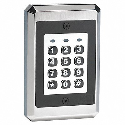 Access Keypad Weatherized 3-1/2inW Black