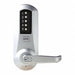 Push Button Lock Entry Key Override