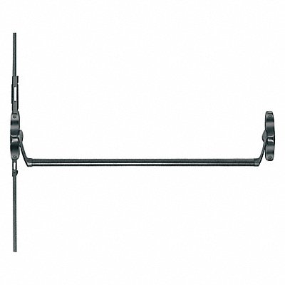 ConcealdVerticalRodExitDevic SatinChrome