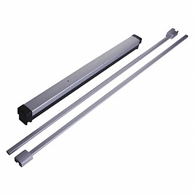 Surface Vertical Rod Glass Door Aluminum