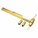 Surface Vertical Rod Satin Brass