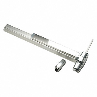 Surface Vertical Rod Satin Aluminum