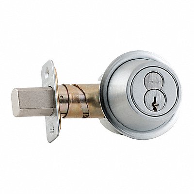 1-Cyl Deadbolt Less SFIC Satin Chrome