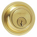 1-Cyl Deadbolt Standard Bright Brass KA