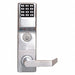 Electronic Lock Brushed Chrome 12 Button