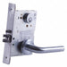 Entry Lock 02A Trim Satin Chrome