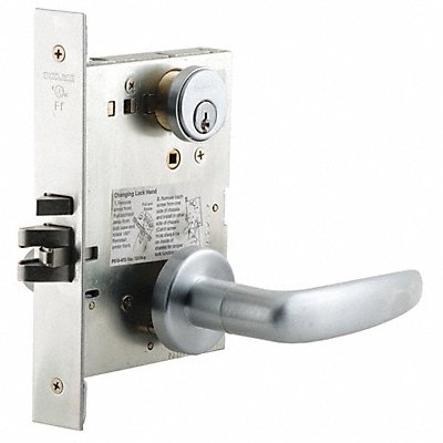 Entry Lock 07A Trim Satin Chrome