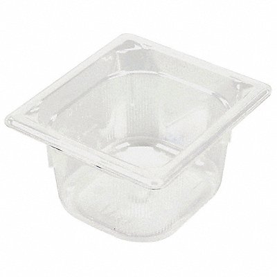 Pan 1/6 Size 4 In Deep Plastic