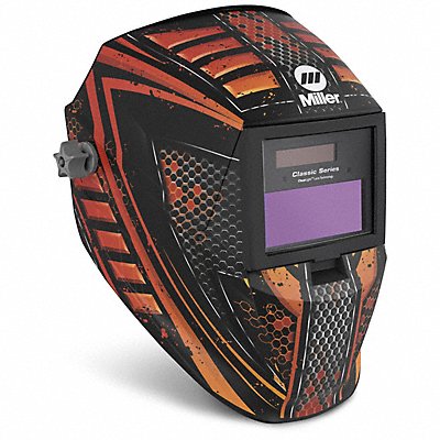 Welding Helmet Black/Orange/Red/Yellow