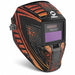 Welding Helmet Black/Orange/Red/Yellow