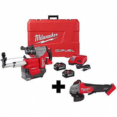 M18 1-1/8 SDS+ Rotary Braking Grinder