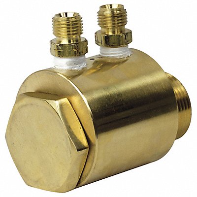 Swivel 90 Deg Brass 1/4 in FNPT Inlet