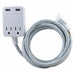 Extension Cord with USB Surge 2-Outlet