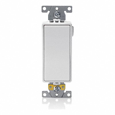 Wall Switch White Single Pole 2 hp