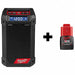 M12 Radio + Charger M12 CP2.0 Battery