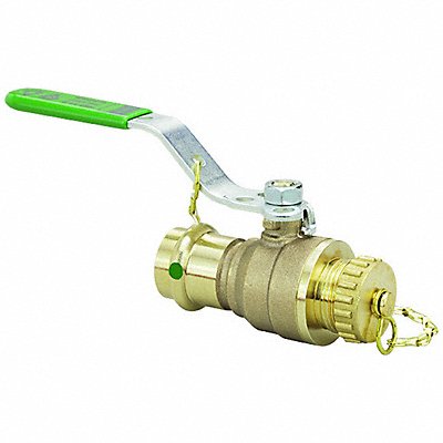 Ball Valve 3.13 in L 2-Way Body Style