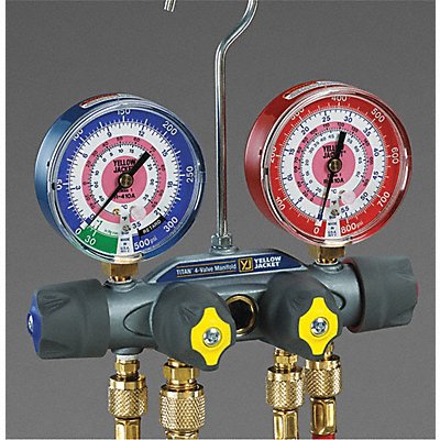 Mechanical Manifold Gauge Set 4-Valve