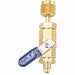 Ball Valve Adapter 1/4 In MxF 0 Deg