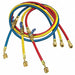 Manifold Hose Set 72 In Red Yellow Blue