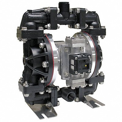 Dbl Diaphragm Pump FNPT PTFE 1/4in 14gpm