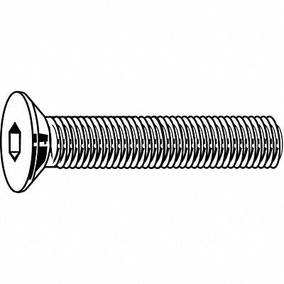 ScktFltHdScrw Steel #10-24 3/8 L PK100