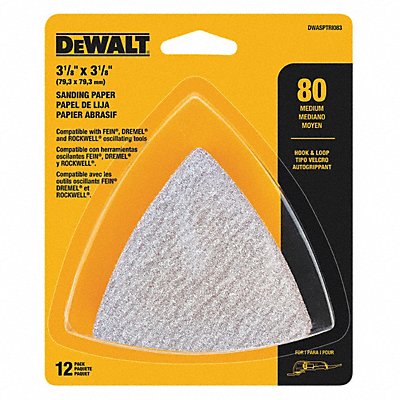 Sanding Paper Aluminum O 80 Grit PK12