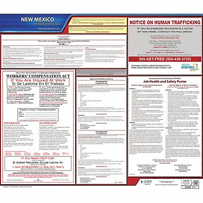 Labor Law Poster State Labor Law NM