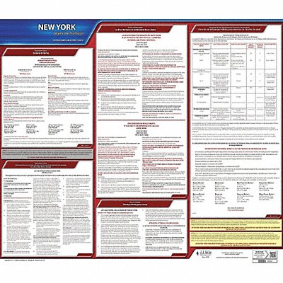 Labor Law Poster State Labor Law NY