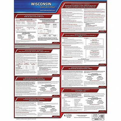 Labor Law Poster State Labor Law WI