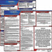 LaborLaw Poster Fed/STA CO ENG 20inH 3yr