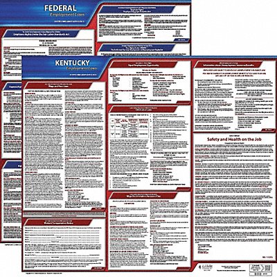 Labor Law Poster Kit KY English 27 in W