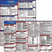 Labor Law Poster Kit CA Spanish 34 in W