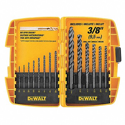 Jobber Length Drill Set 14pc HSS