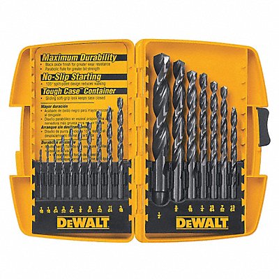 Jobber Length Drill Set 17pc HSS