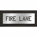 Pavement Stencil Fire Lane 4 in