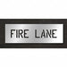 Pavement Stencil Fire Lane 6 in