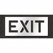 Pavement Stencil Exit 10 in