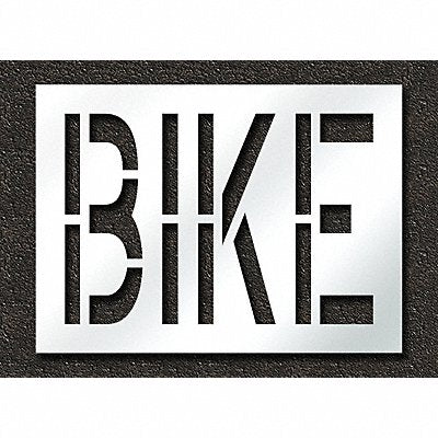 Pavement Stencil Bike 24 in