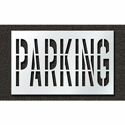 Pavement Stencil Parking 36 in