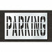 Pavement Stencil Parking 36 in